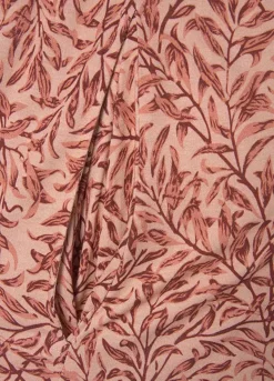 Beach Time All-Over Leaf Printed Jersey Dress -Modish Dress Up Beach Time All Over Leaf Printed Jersey Dress77150222FRSC W02