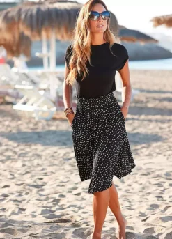 Beach Time Dotty Summer Jersey Dress -Modish Dress Up Beach Time Dotty Summer Jersey Dress78679047FRSP W03