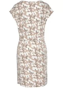 Beachtime Floral Jersey Dress -Modish Dress Up Beachtime Floral Jersey Dress24930357FRSC W01