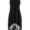 Beachtime Hem Tassel Dress