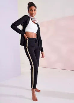 Bench Glitter Stripe Joggers -Modish Dress Up Bench Glitter Stripe Joggers28112721FRSP W02