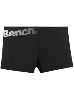 Bench Logo Print Boxer Swimming Trunks -Modish Dress Up Bench Logo Print Boxer Swimming Trunks82255864FRSC