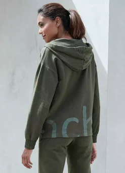 Bench Logo Print Hoodie -Modish Dress Up Bench Logo Print Hoodie34017344FRSP W01