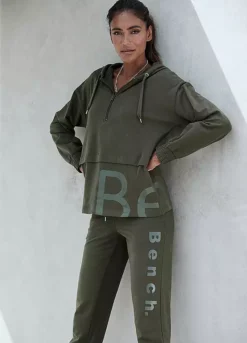 Bench Logo Print Hoodie -Modish Dress Up Bench Logo Print Hoodie34017344FRSP W02