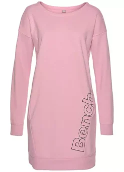 Bench Logo Print Sweatshirt Dress -Modish Dress Up Bench Logo Print Sweatshirt Dress83957117FRSC