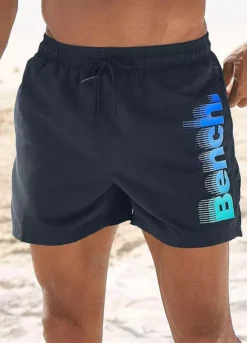 Bench Logo Print Swimming Shorts -Modish Dress Up Bench Logo Print Swimming Shorts202485FRSP