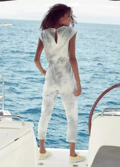 Bench Tie-Dye Jumpsuit -Modish Dress Up Bench Tie Dye Jumpsuit73505027FRSL W01