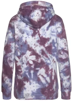 Bench Tie Dye Print Hoodie -Modish Dress Up Bench Tie Dye Print Hoodie40939618FRSC W01
