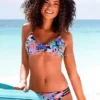 Bench Tropical Print Triangle Bikini Top