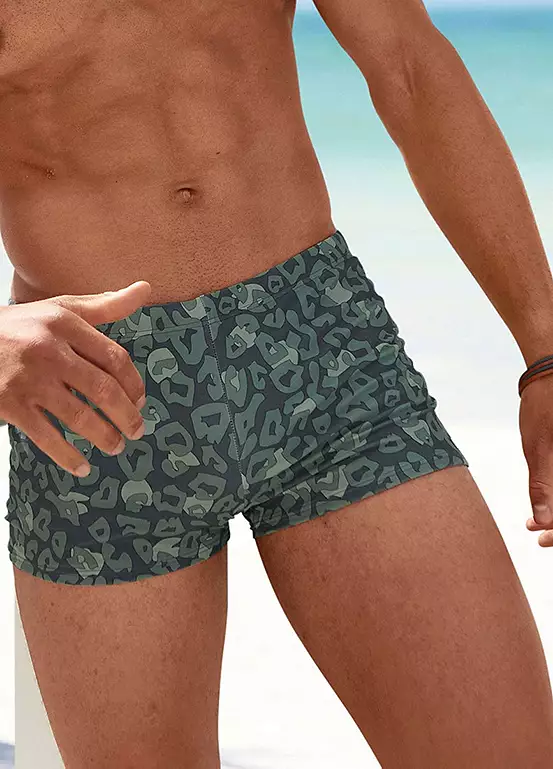 Bruno Banani Printed Boxer Swimming Trunks 1 Bruno Banani Printed Boxer Swimming Trunks