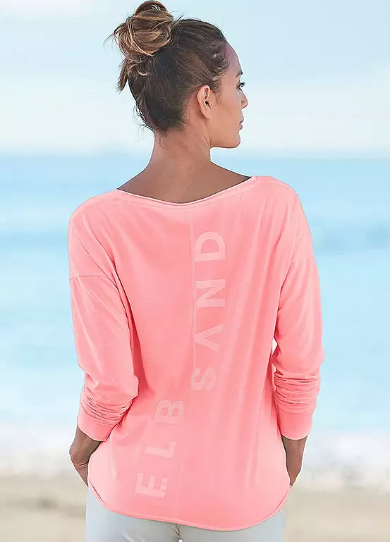 Buffalo Back Print Long Top 1 Buffalo Back Print Long Top