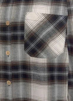 Buffalo Check Shirt Dress -Modish Dress Up Buffalo Check Shirt Dress15019809FRSC W02