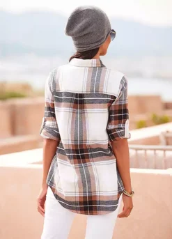 Buffalo Checked Flannel Shirt 7 Buffalo Checked Flannel Shirt -Modish Dress Up Buffalo Checked Flannel Shirt91576761FRSP W01