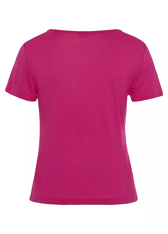 Buffalo Cut-Out Neck T-Shirt 4 Buffalo Cut-Out Neck T-Shirt - Image 4