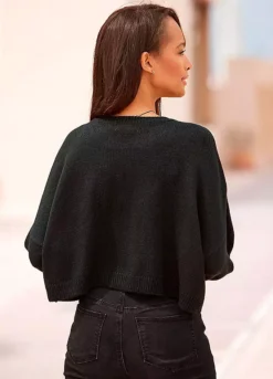 Buffalo Diamond Knit Patterned Sweater -Modish Dress Up Buffalo Diamond Knit Patterned Sweater70349127FRSP W01