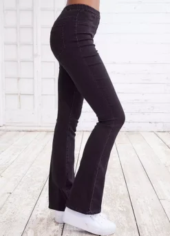 Buffalo Flared Leg Jeggings -Modish Dress Up Buffalo Flared Leg Jeggings10043308FRSP W01