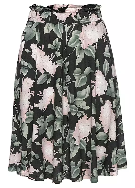 Buffalo Floral Print Summer Skirt 2 Buffalo Floral Print Summer Skirt - Image 2