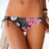 Buffalo Floral Print Tie Bikini Briefs