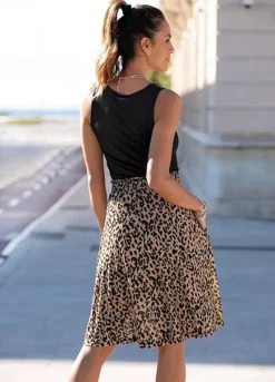 Buffalo Jersey Midi Beach Dress -Modish Dress Up Buffalo Jersey Midi Beach Dress74460348FRSP W01