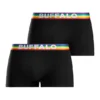 Buffalo Pack Of 2 ’Pride’ Hipster Boxer Shorts