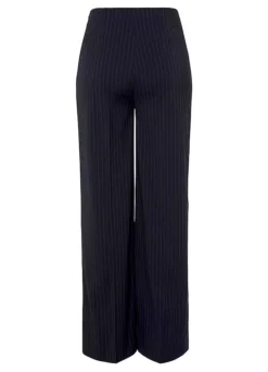 Buffalo Pinstripe Wide Leg Trousers -Modish Dress Up Buffalo Pinstripe Wide Leg Trousers70868869FRSC W01
