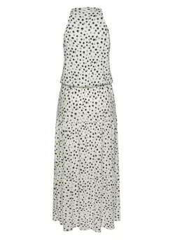 Buffalo Polka Dot Print Maxi Dress -Modish Dress Up Buffalo Polka Dot Print Maxi Dress46283767FRSC W01