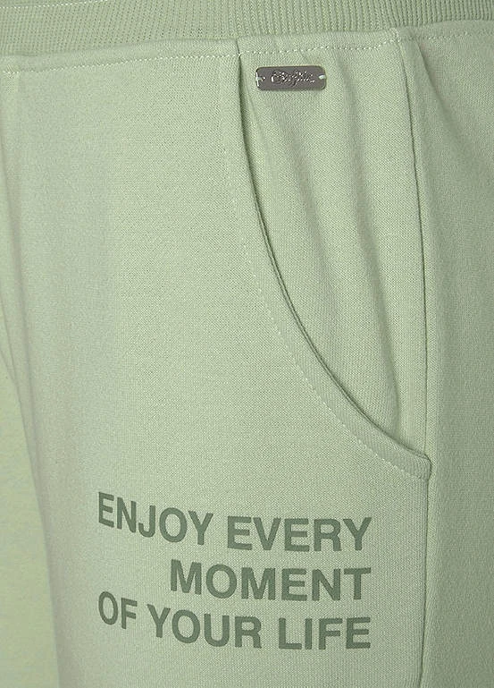 Buffalo Slogan Print Jogging Pants 4 Buffalo Slogan Print Jogging Pants - Image 4