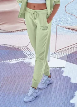 Buffalo Slogan Print Jogging Pants