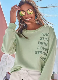 Buffalo Slogan Print Sweatshirt -Modish Dress Up Buffalo Slogan Print Sweatshirt64387658FRSP