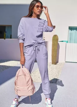 Buffalo Slogan Print Sweatshirt -Modish Dress Up Buffalo Slogan Print Sweatshirt83724048FRSP W01