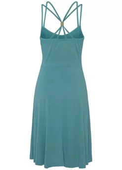 Buffalo Spaghetti Strap Summer Dress -Modish Dress Up Buffalo Spaghetti Strap Summer Dress54245549FRSC W01