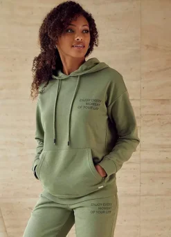 Buffalo Statement Print Hoodie