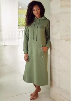 Buffalo Statement Print Sweat Dress -Modish Dress Up Buffalo Statement Print Sweat Dress76636035FRSP W01