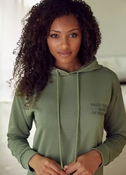 Buffalo Statement Print Sweat Dress -Modish Dress Up Buffalo Statement Print Sweat Dress76636035FRSP W02