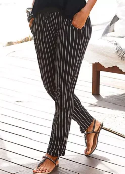 Buffalo Stripe Beach Trousers
