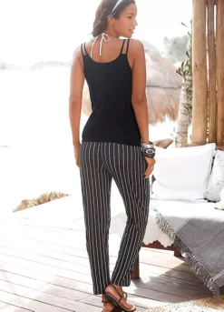 Buffalo Stripe Beach Trousers -Modish Dress Up Buffalo Stripe Beach Trousers384950FRSP W01