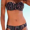 Buffalo Underwired Print Bandeau Bikini