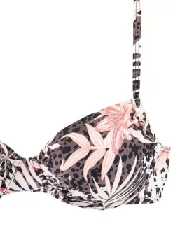 Buffalo Underwired Tropical Print Bikini Set -Modish Dress Up Buffalo Underwired Tropical Print Bikini Set24954513FRSC W01