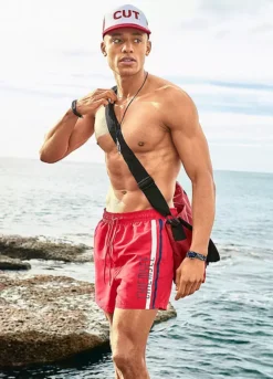 Chiemsee Logo Print Swim Shorts -Modish Dress Up Chiemsee Logo Print Swim Shorts18952656FRSP W01