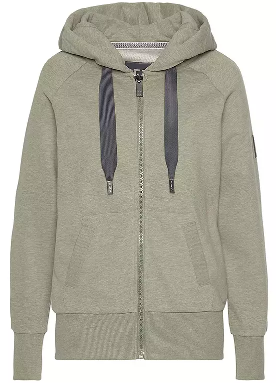 Elbsand Embroidered Hooded Sweat Jacket 2 Elbsand Embroidered Hooded Sweat Jacket - Image 2