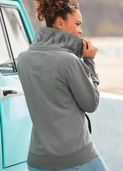 Elbsand High Collar Sweat Jacket -Modish Dress Up Elbsand High Collar Sweat Jacket20952530FRSP W01