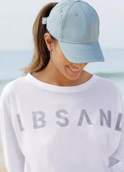 Elbsand Three-Quarter Sleeve Oversized Top -Modish Dress Up Elbsand Three Quarter Sleeve Oversized Top75154811FRSP W01