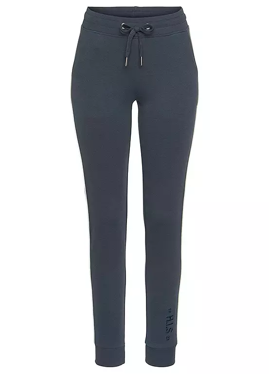 H.I.S Elasticated Waist Sweat Pants 2 H.I.S Elasticated Waist Sweat Pants - Image 2