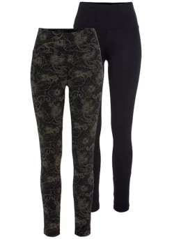 H.I.S Pack Of 2 Leggings