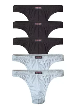 H.I.S Pack Of 5 Thongs -Modish Dress Up H.I.S Pack of 5 Thongs524288FRSP