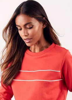 H.I.S Piped Sweatshirt -Modish Dress Up H.I.S Piped Sweatshirt88519252FRSP W02