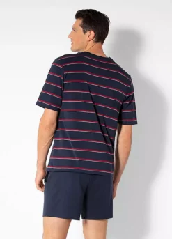 H.I.S Stripe Shorty Pyjamas -Modish Dress Up H.I.S Stripe Shorty Pyjamas85537139FRSP W01