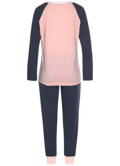 KangaROOS Logo Print Long Pyjamas -Modish Dress Up KangaROOS Logo Print Long Pyjamas25107867FRSC W01