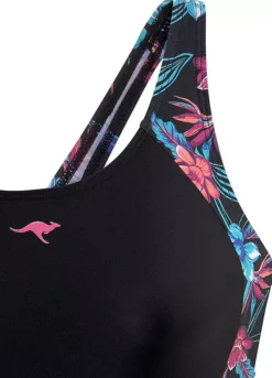 KangaROOS Side Printed Swimsuit -Modish Dress Up KangaROOS Side Printed Swimsuit97502168FRSC W01