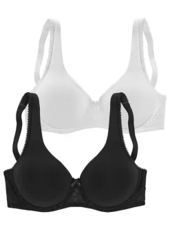 Nuance Pack Of 2 Underwired Full Cup Bras -Modish Dress Up Nuance Pack of 2 Underwired Full Cup Bras32863346FRSC